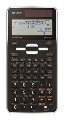 Sharp EL-W531 TG-WH Wissenschaftlicher Schulrechner (4-zeilige Anzeige, WriteVie