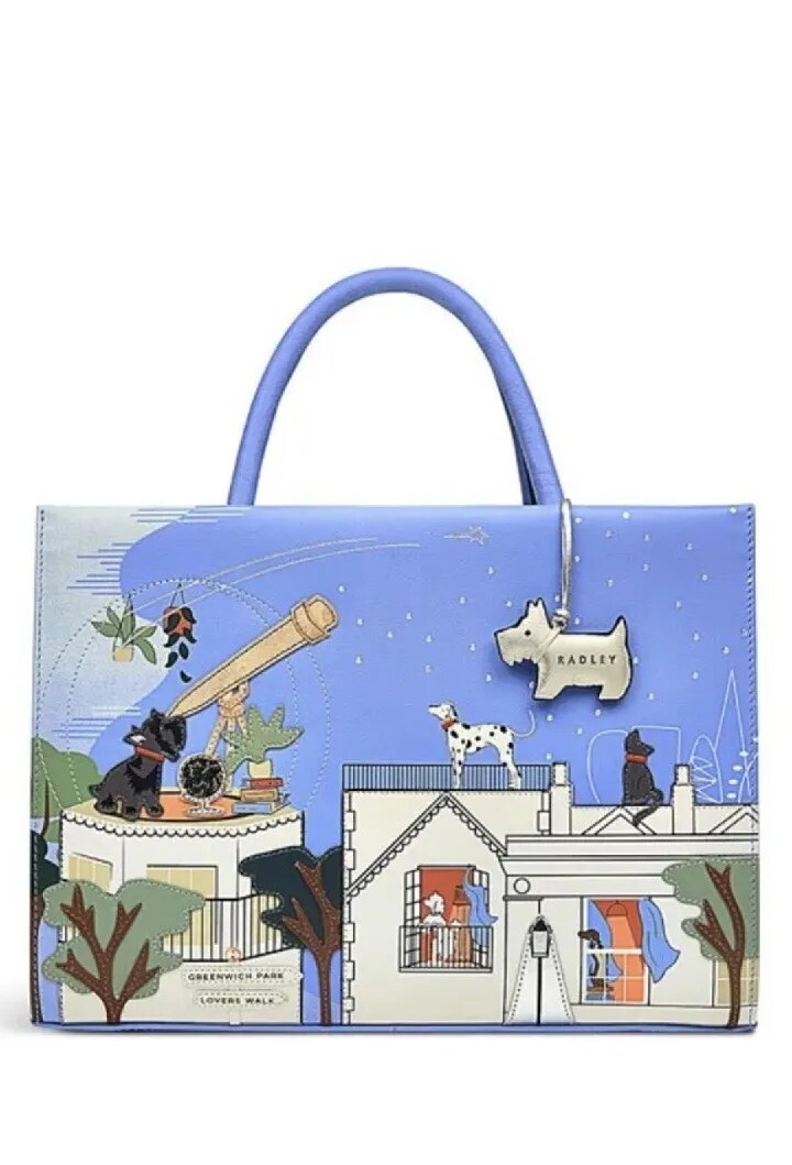 New Radley Observatory Picture Signature Medium Multiway Handbag & Coin