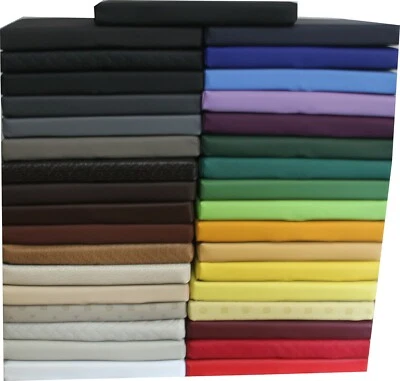 KISSENFABRIK-JUWAN Stuhlkissen Sitzkissen Bankkissen 40 x 40 x 4 cm Indoor Outdoor Kunstleder