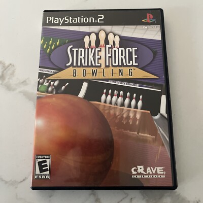 PS2 Strike Force Bowling (Sony PlayStation 2, 2004) COMPLETE, TESTED & WORKING!