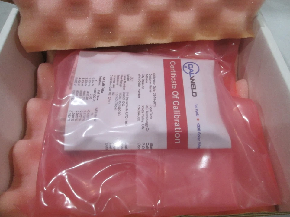 Unit, UFC-1660, 10000 sccm, H2, Mass Flow Controller, New - Image 2 of 4