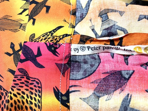 Vintage Peter Pan Fabrics Custom Body Pillow Cover Pillowcase African Tribal - Picture 3 of 6