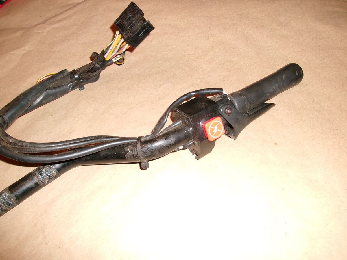 Ski-Doo MXZ ZX Chassis Handlebar w/ Throttle & Light Switch | eBay