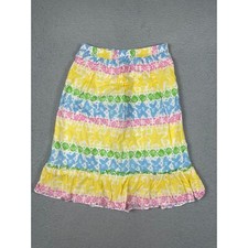 Lilly Pulitzer Youth Girls Size 14 Midi Skirt Multi Color