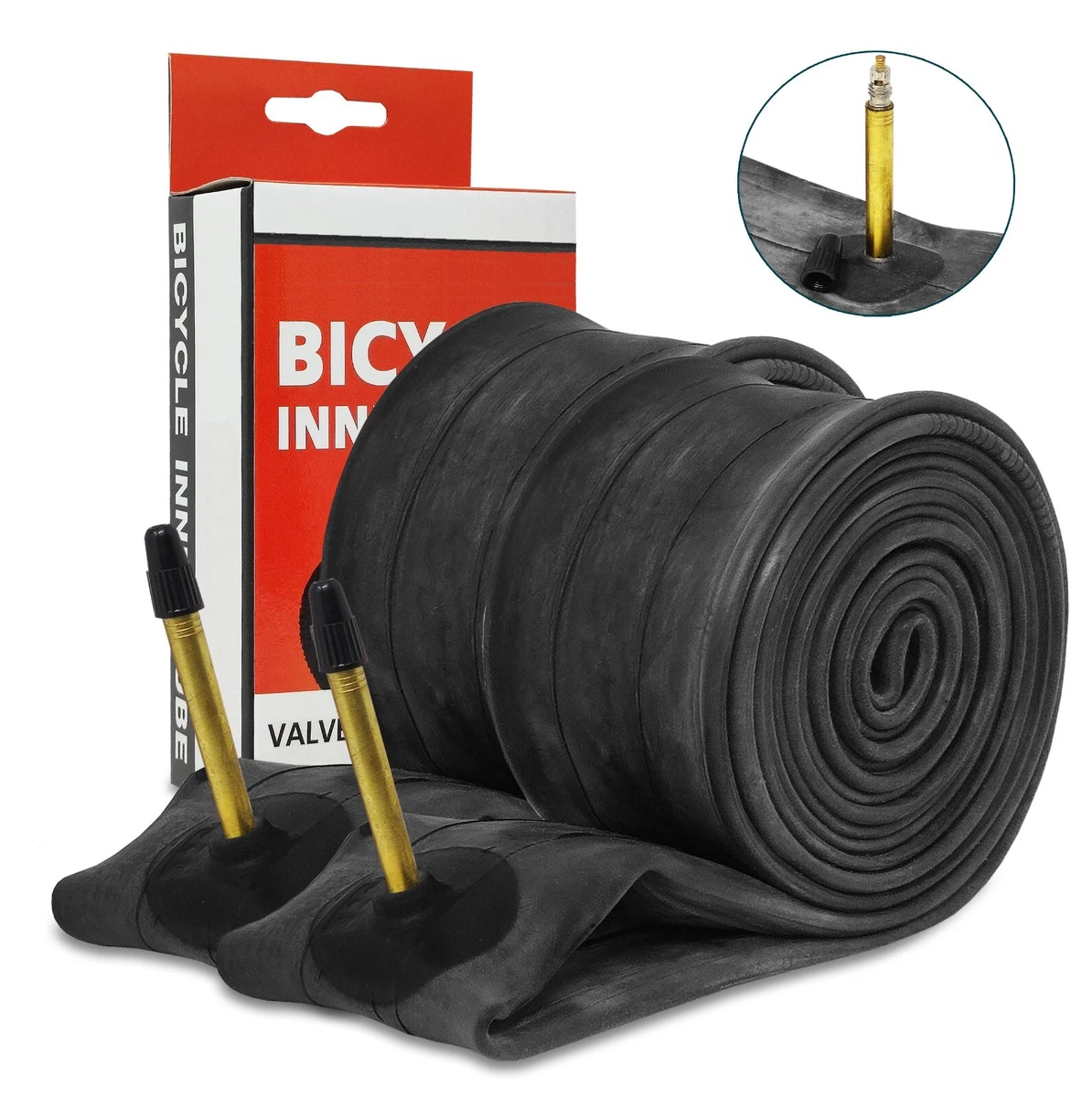 Camera D'Aria Kent Per Bicicletta 60 Mm Valvola Schrader - Adatta Per Pneumatici Larghezza 1.95-2.125 - 3