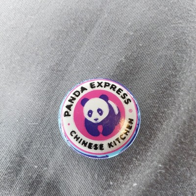 Panda Express Chinese Kitchen 1 1/4'' Hat Jacket Button