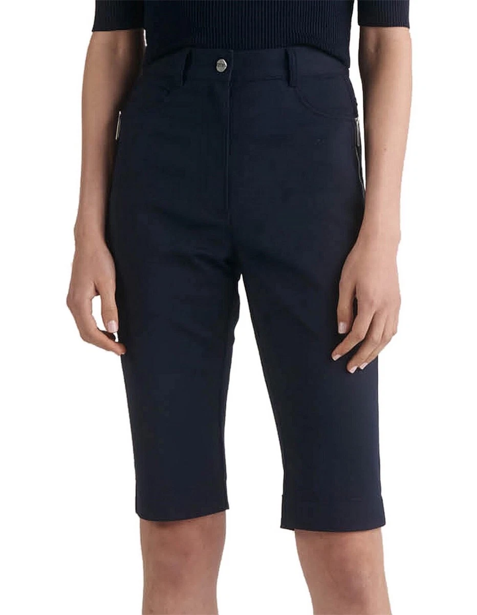 Dion Lee Highwaisted Jean Short Navy BNWT RRP 490 Sz 6 small 8