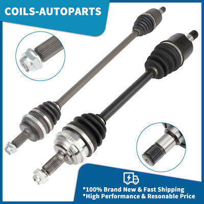 Manual Trans. For Honda Civic Acura EL 2001-05 1.7L Pair Front CV Axle Assembly