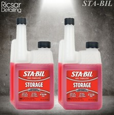 2 x STA-BIL Stabil Fuel Stabilizer Storage Petrol Treatment Additive 473ml 16oz