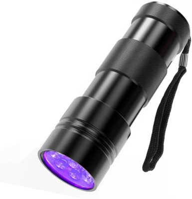 Black Light UV Flashlight, 12 LED Handheld Black Light, Small UV Lights 395Nm, P