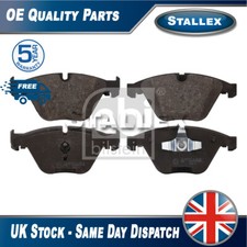 Adatto per BMW Serie 3 2004-2013 X1 2009-2015 Set Pastiglie Freno Anteriori Stallex