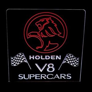 Holden V8 Supercars - Acrylic LED Sign | eBay