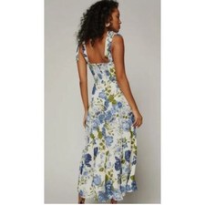 Reformation Nadira Dress in Lucca Floral Pattern - Size 18