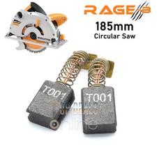Evolution Carbon Brushes for RAGE-B & RAGE1-B Circular Saw 185mm 1200w 