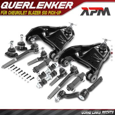 13x Querlenker Satz Vorderachse Links Rechts für Chevrolet Blazer S10 Pick-up