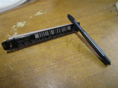 OSG Spiral Point Tap, M5-0.8, Plug, Metric Coarse, 3 Flutes, Oxide