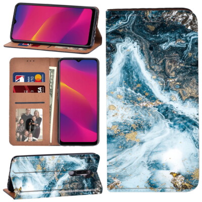 PU Leder Handyhülle Abdeckung für OPPO A5 A9 A16 A53S A55 A56 A57 A74 A77 A93/Fund