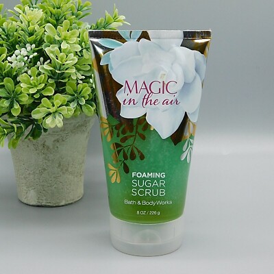 Bath & Body Works Magic In The Air Foaming Sugar Scrub 8 oz New DISCONTINUED