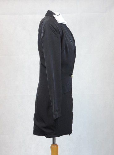 Unique 21 Black 3 Button Blazer Size 6 Uk Rrp £45 CR027 FF 10 - Picture 5 of 7