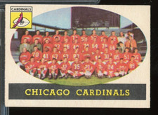 1958 Topps Football #69 Chicago Cardinals