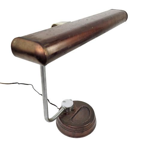 Vintage Faries Art Deco Desk Lamp Light Machine Age Industrial As Found - Picture 2 of 19