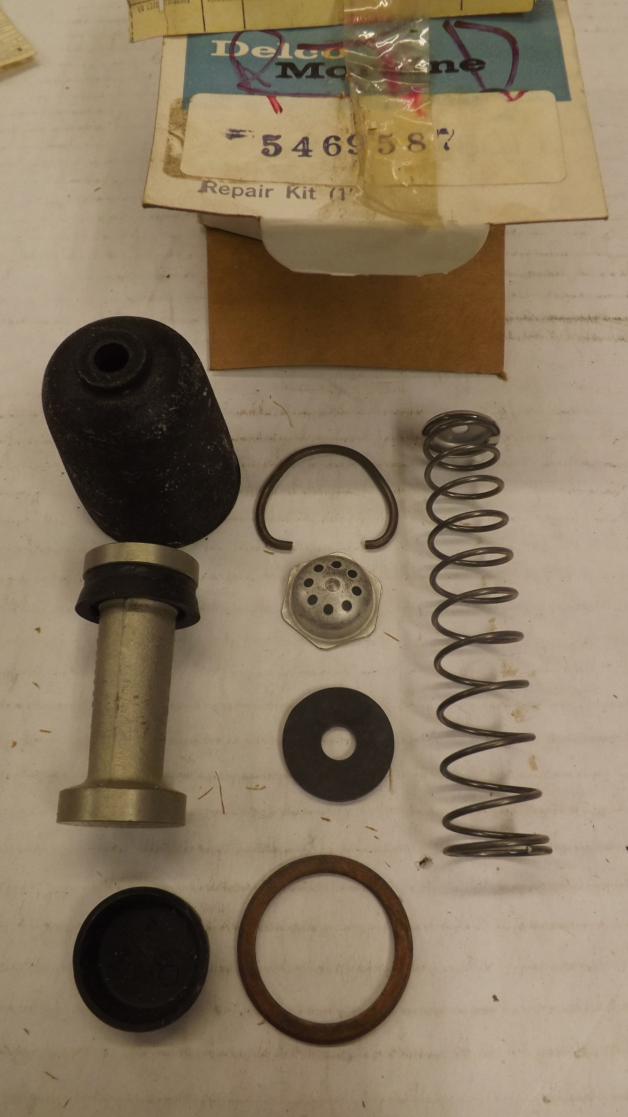 NOS 19551957 Delco Moraine Master Brake Cylinder Repair Kit 5469587 eBay