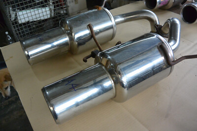 JDM Genome Subaru Legacy BL5 BP5 B4 Sti twin exhaust muffler bh5