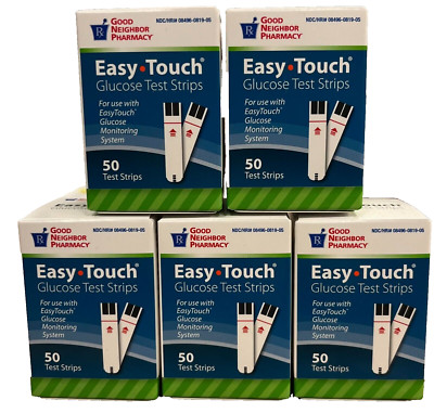 EasyTouch 250 ct Glucose Test Strips