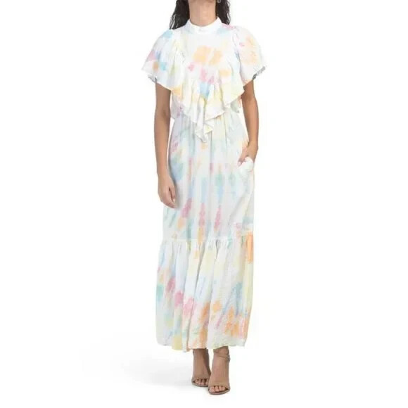 chinese dress ladies Simon Miller Women's Inna Poplin Maxi Dress  Saint Bernard