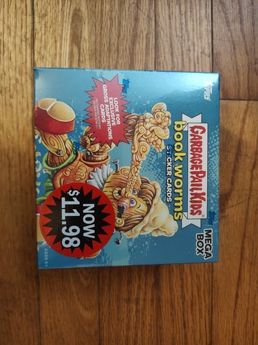 Topps Garbage Pail Kids Book Worms Mega Box 17 Packs Neu Sealed