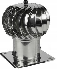 Kaminaufsatz Schornsteinaufsatz von 150 bis 200 drehbar Lüftungsaufsatz Turbomax