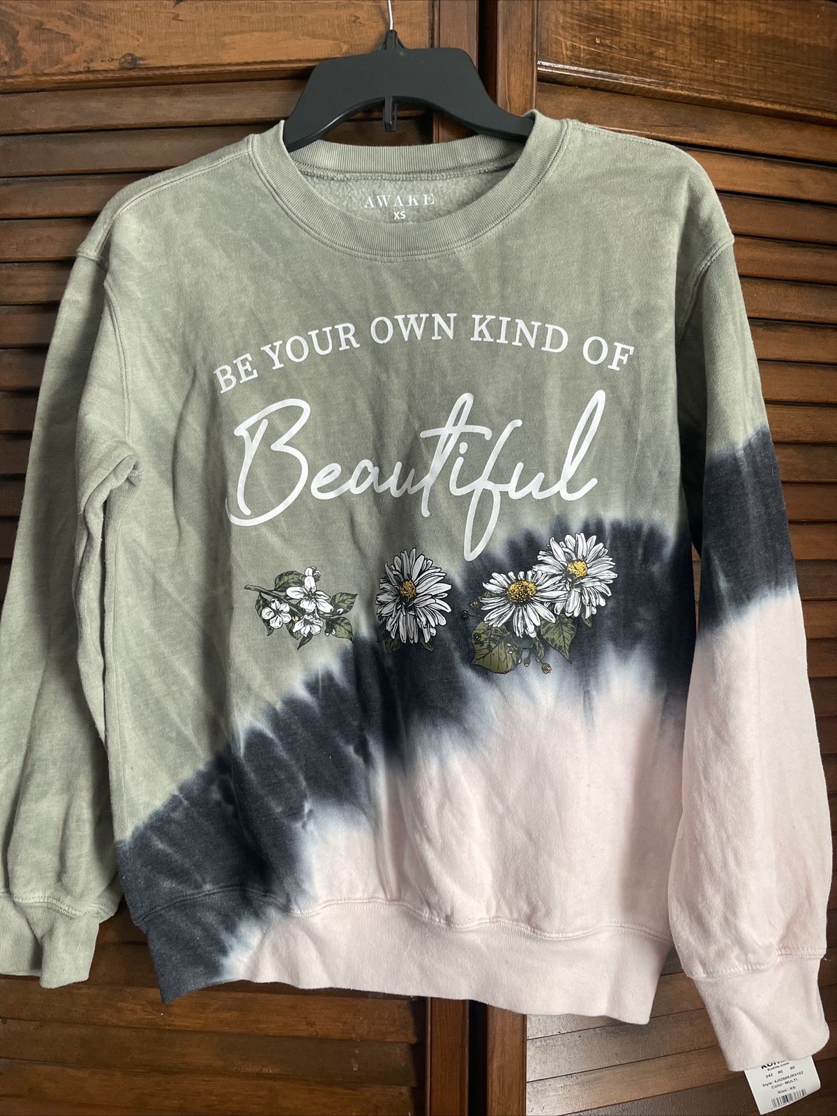 kohls womens tie dye sweatshirt