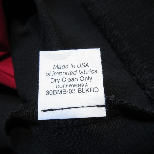 NWT Stop Staring! Bombshell Fitted Sheath in Black Red Stretch Wiggle Dress S - Picture 7 of 9