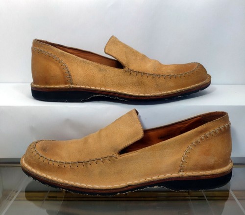 John Varvatos Zander Suede Loafers 