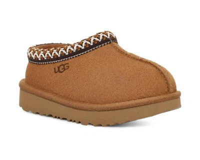 Toddler UGG Tasman II Slipper Suede 1019066T Chestnut 100% Authentic Brand New