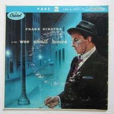 Vintage 45 RPM Capitol Records Frank Sinatra in Wee Small Hours EAP 2-581 Part 2
