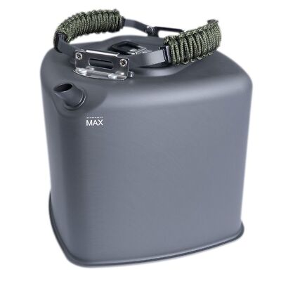 RidgeMonkey Square Kettle XL Paracord Edition - Wasserkocher, Kochtopf, Kanne  