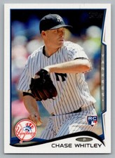 2014 TOPPS UPDATE WALMART BLUE CHASE WHITLEY NEW YORK YANKEES #US-171