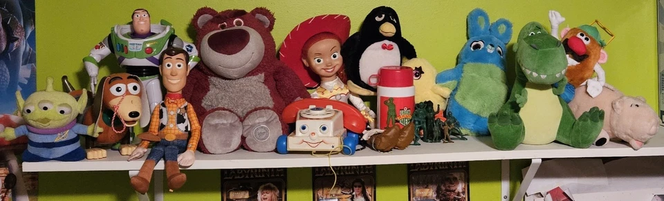 Lot Disney Pixar Toy Story Set Rex Woody Buzz Alien Jessie Dolls Action Plush - Image 2 of 4