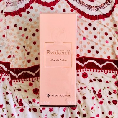 NEW & SEALED YVES ROCHER COMME UNE EVIDENCE EAU DE PARFUM PERFUME 50 ML 1.6 flo