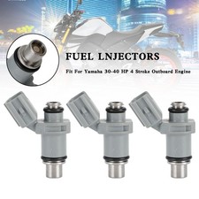 3PCS Iniettori di Carburante per Yamaha Motore Fuoribordo F 30HP 40HP 4 Tempi