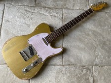 Telecaster Gold Nitro Heavy Relic Custom Guitar Alnico 5 Pups UK
