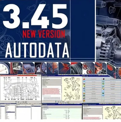2025 HOT! Auto Data 3.45 Car Software + Vivid Haynes Pro 2018 Atrissstakis Techn