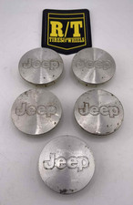 Set Of 5 JEEP GRAND CHEROKEE WRANGLER LIBERTY COMMANDER Center Caps 2 3/16"