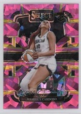 2024 Panini Select WNBA Concourse Pink Ice Prizm Kamilla Cardoso Rookie RC 04dw