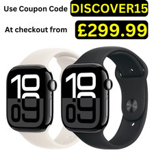 Image of Apple Watch Series 10 GPS 42mm/46mm GPS/Cellular Sports Smartwatch - VERY GOOD
