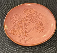 1 Replacement Threshold "RUSTIC FLORAL" Stoneware Dessert Plate~Free Shipping