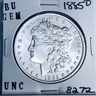 1885 O BU GEM MORGAN SILVER DOLLAR UNC MS+++ U.S. MINT RARE COIN 8272