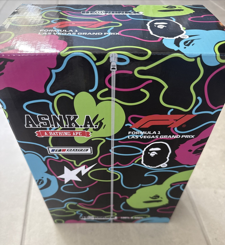 Formule 1 Las Vegas Grand Prix Bape Play Be@rbrick non ouvert - Photo 4/4