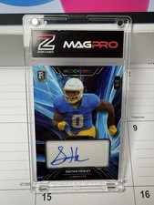 Daiyan Henley 2023 Wildcard Chrome Blue Wave Rookie Auto /8 #WCL-A